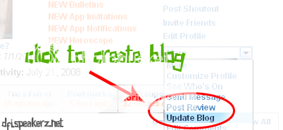 create your Friendster blog create your Friendster blog How to create Friendster Blog